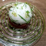 海亀のタルタル　セビーチェ風