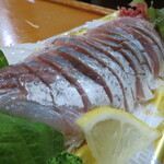 オークワ - 料理写真:アジの刺身