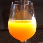 名前のないイタリア料理店 - みかんジュース