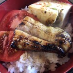 野沢屋 本店 - 鰻トマト豆腐と米