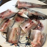 野沢屋 本店 - 鰻の身、肝、兜「鰻の頭」