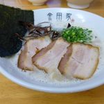 金田家 - 黒豚ラーメン