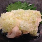 一保° - H.26.7.17.夜 冷し鶏のねぎソースがけ 600円