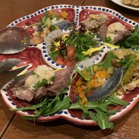 トラットリア イル レガーロ - 前菜の盛り合わせ トラットリア イル レガーロ - 前菜の盛り合わせ