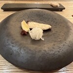 すしの美々 - メインのヒラマサ冷燻塩焼き