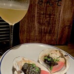 bistro さんて - 特別メニュー　ほっき貝の岩海苔バターのオ−ブン焼き