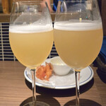 bistro さんて - 生クラフトビ−ル　東京ホワイト