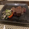鉄板ふくもと - これが隠岐牛　赤身がうまーい