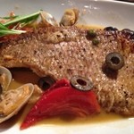 サッチモ - H.26.7.19.深夜 鯛アクアパッツァ 980円