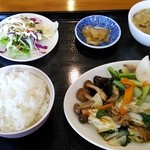 蘭蘭酒家 - 日替わり野菜炒め(600)