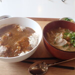 トーコーキッチン - 朝カレーW 豚汁W