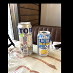 マンダニ　インドカレー - ドリンク写真:隣のセブンイレブンでの持ち込みアルコール　byまみこまみこ