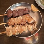 新橋やきとん - 初のやきとん