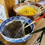 立花うどん - こちらが漬物♫