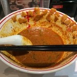 蒙古タンメン中本 - あまりに塩っぱくて食べられませんでした…。（2014/9）