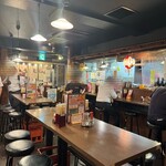 新橋やきとん - この後ドンドン客が入り､喫煙が‥‥