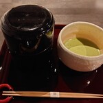 懐華樓 - 懐華樓名物 くずきり 野田屋茶店 抹茶付き1,650円