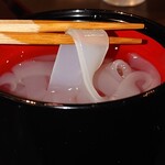 懐華樓 - 懐華樓名物 くずきり 野田屋茶店 抹茶付き1,650円