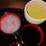 懐華樓 - 懐華樓名物 くずきり 野田屋茶店 抹茶付き1,650円