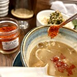 麵や きさ乃 - 大人気の朱八味（あけはちみ）