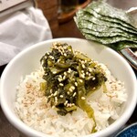 麵や きさ乃 - 高菜ごはん