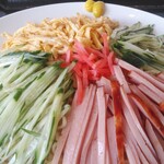 ひとやすみ - 冷やし中華大盛