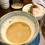 麵や きさ乃 - スープ割り