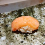 鮨 一 - 甘海老のたたき