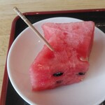 ひとやすみ - おまけのスイカ