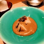 鮨 一 - 肝ソース和え