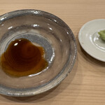 鮨桂太 - 醤油＆山葵