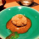 鮨 一 - 残った気もソースに赤シャリ