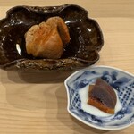 鮨桂太 - 鮟肝&奈良漬