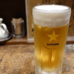 ラーメンBAR やきそばー HIT - 生ビール
