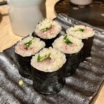 すし酒場 魚あるき - 「梅しそ細巻き（税込￥400）」