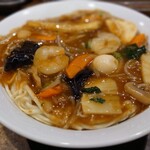 ラーメンBAR やきそばー HIT - あんかけ焼きそば(大盛)