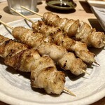 すし酒場 魚あるき - 「ぼんじり串（税込￥240）×4」