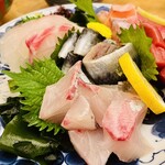 うたげどころ うぉっしゅ - ボリューム満点 お刺身