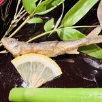 かねと - 稚鮎の唐揚げ