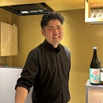 すしの美々 - 気さくで、イケメンの島田オーナー。