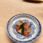 鮨 陸 - 赤貝のおひたし