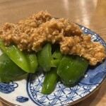 菜の音 - 肉みそピーマン