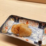 鮨 陸 - フカヒレ揚げ