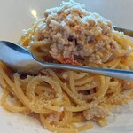 バールリストランテ 田宮 - 鹿児島地鶏のミートソース