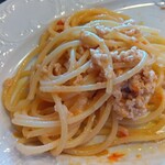 バールリストランテ 田宮 - 鹿児島地鶏のミートソース