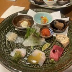 夢酒みずき - お造りの盛り合わせ