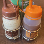 CoCo壱番屋 高知土佐道路店 - サラダのドレッシング