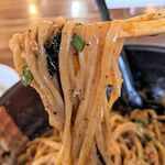 麺場 ふうらいぼう - 全粒粉入り極太麺