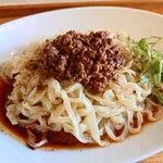 らーめん専門 うしおととり - 汁なし担担麺(750円)