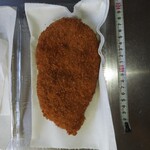 片山肉店 - ロースカツ　大きさ